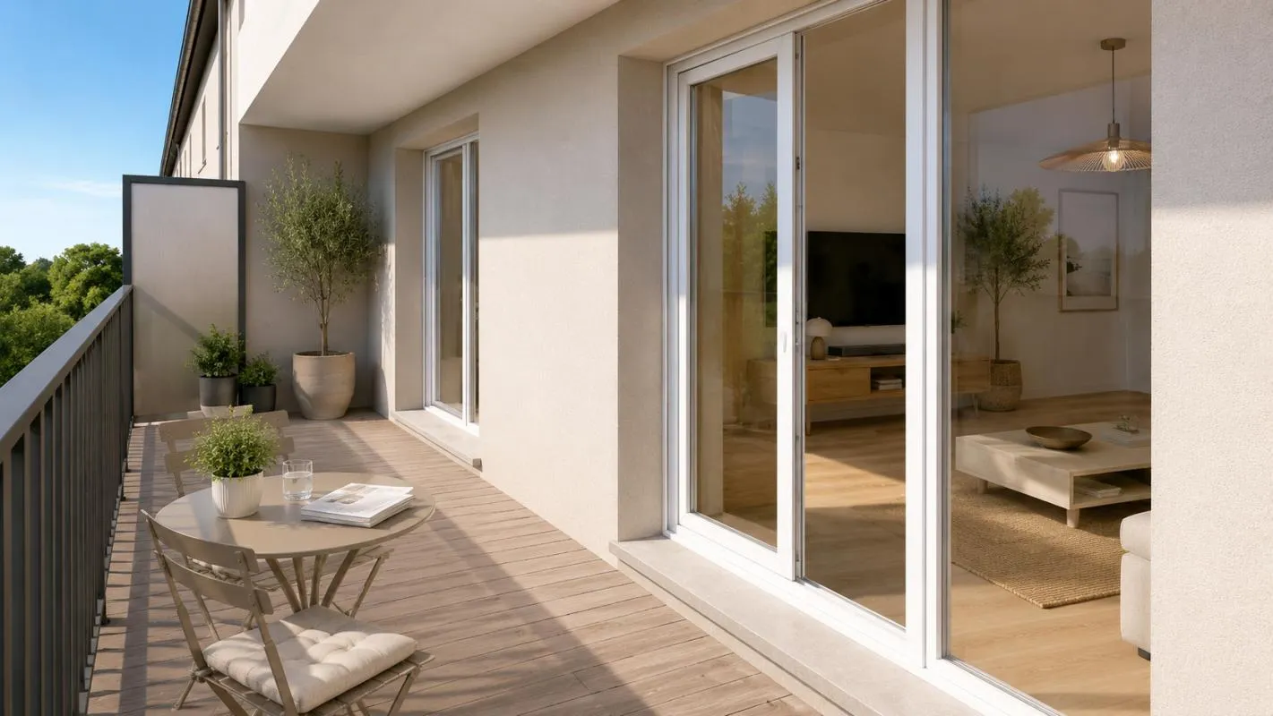 SUPERBE T3 AVEC BALCON + PARKING