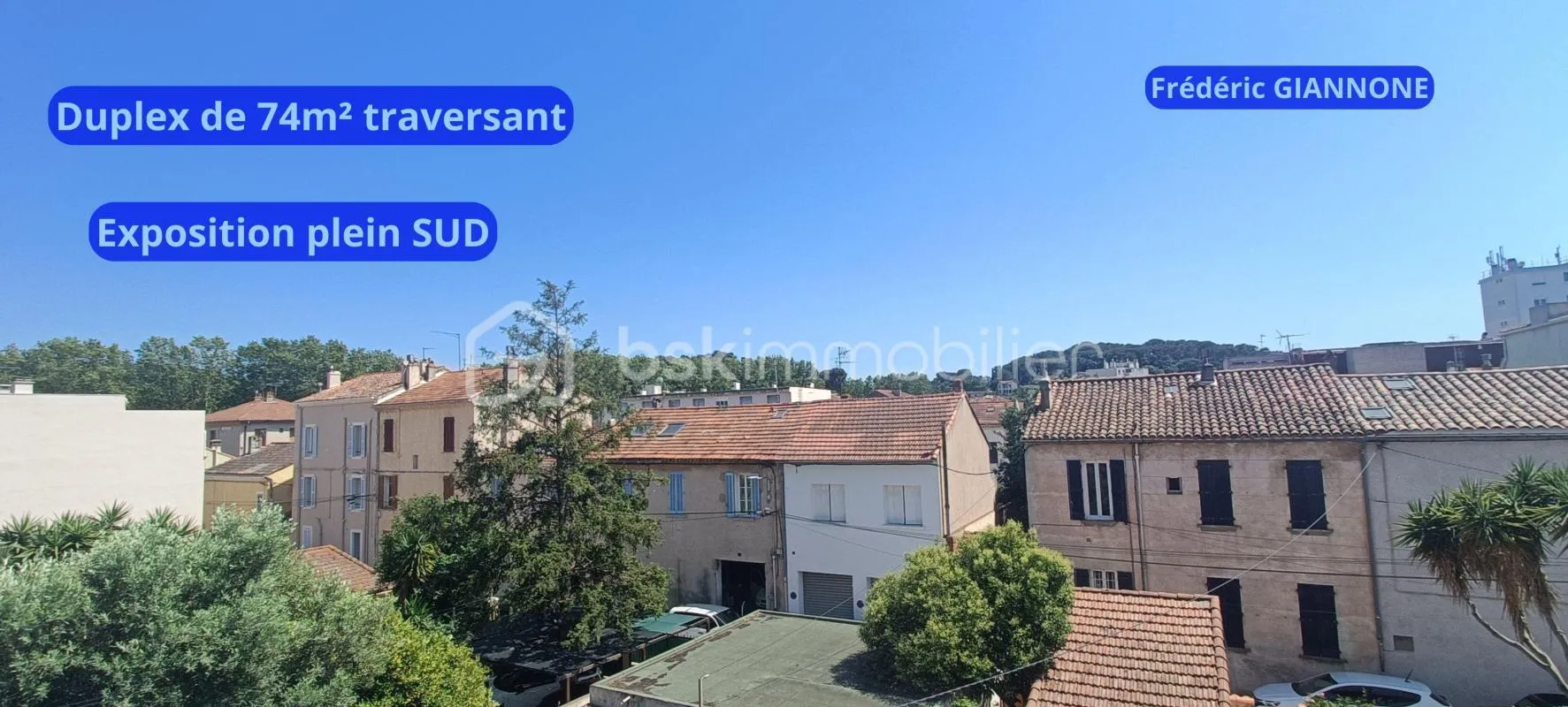 Duplex 3 pièces 74m²