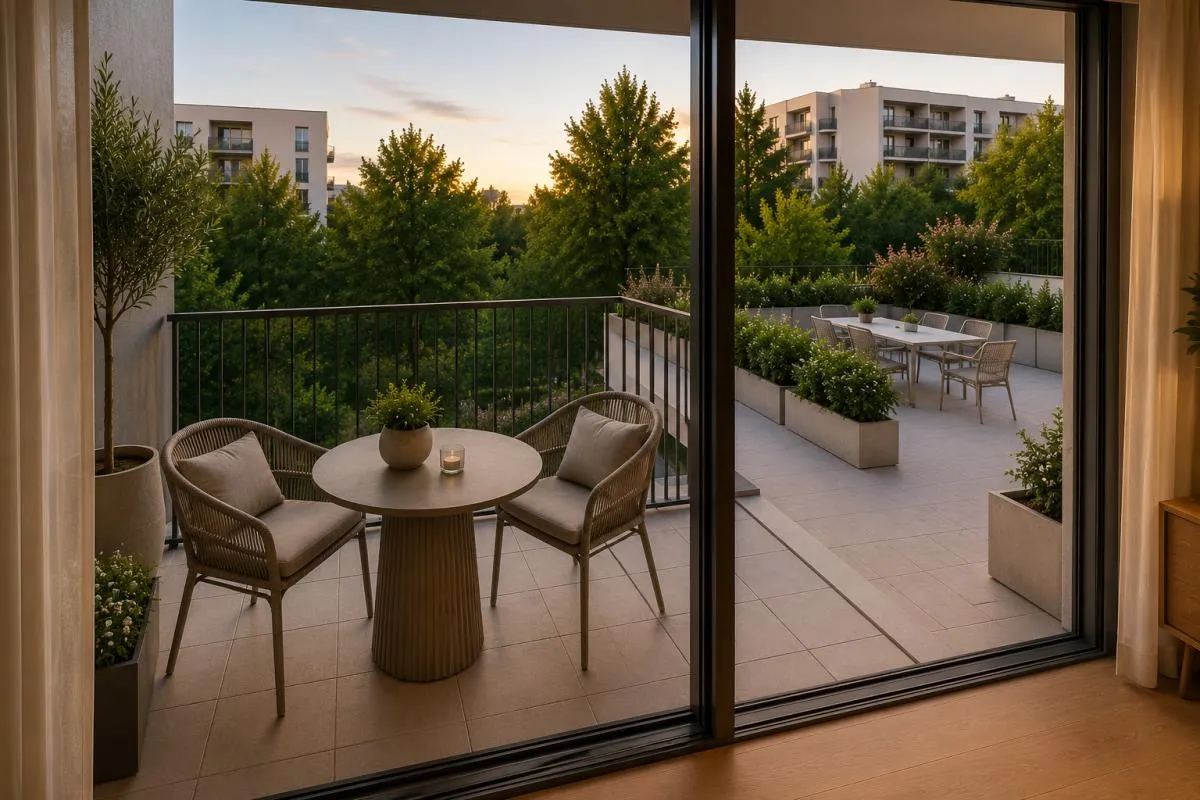 T3 AVEC GRANDE TERRASSE