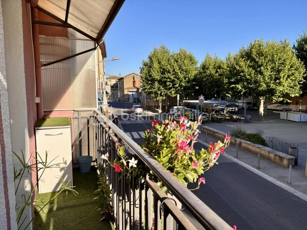 Maison de village 3 chambres avec studio loué – Proche Béziers