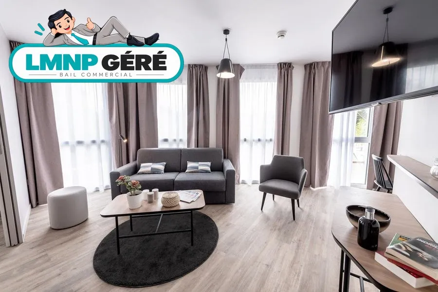 Studio en résidence d'affaires – LMNP 100 % géré – idéal investisseur