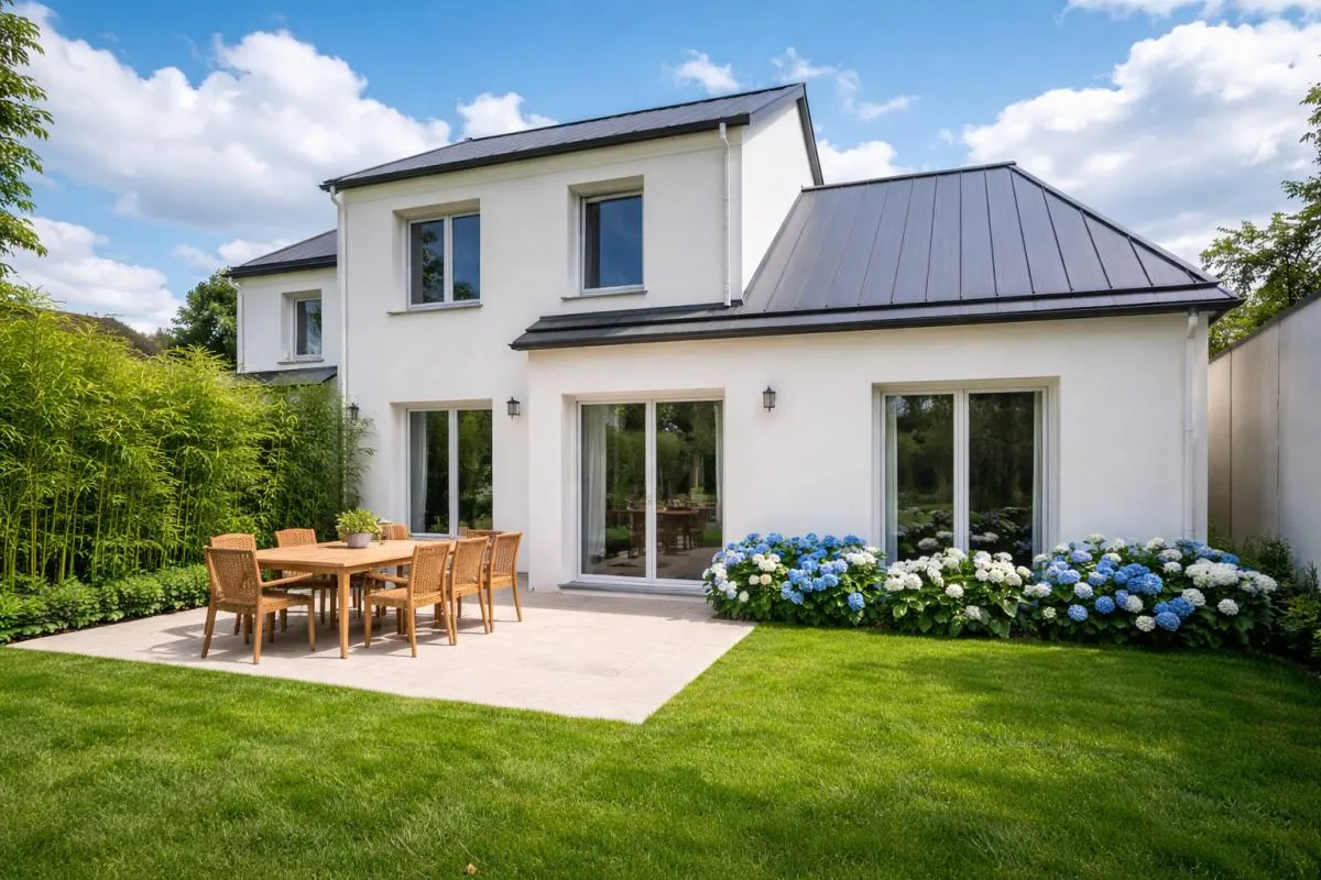 ** Maison Neuve + JARDIN + GARAGE
