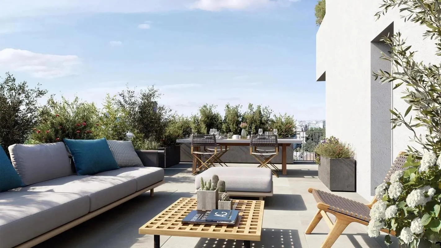 **RARE DERNIER ETAGE T4 Duplex TERRASSE à 5min GUY MOQUET**