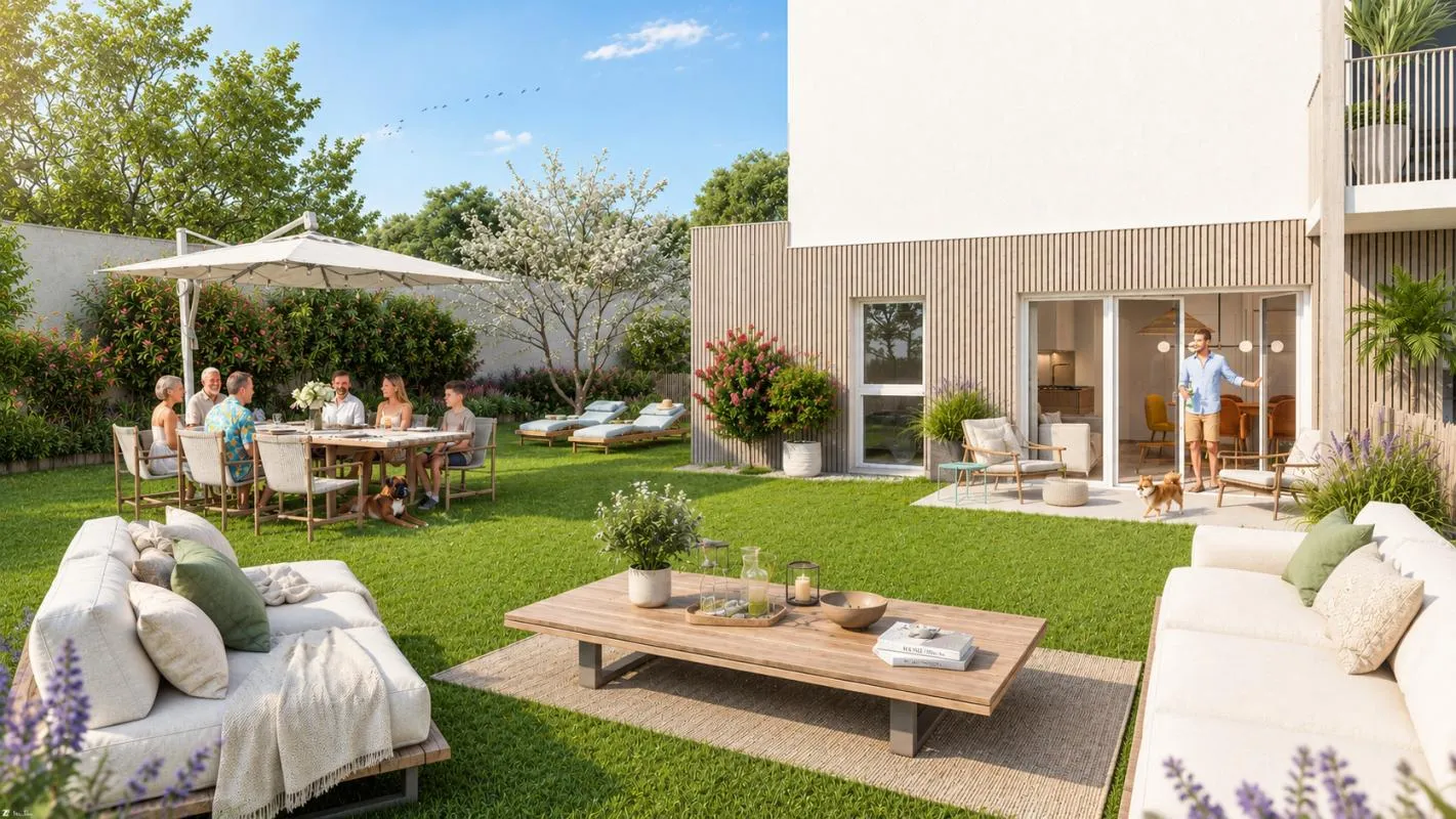 T3 avec jardin privatif de 117 m² ROUEN