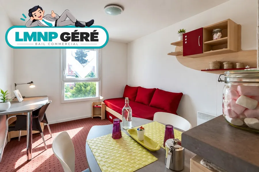 Studio étudiant – investissement LMNP géré