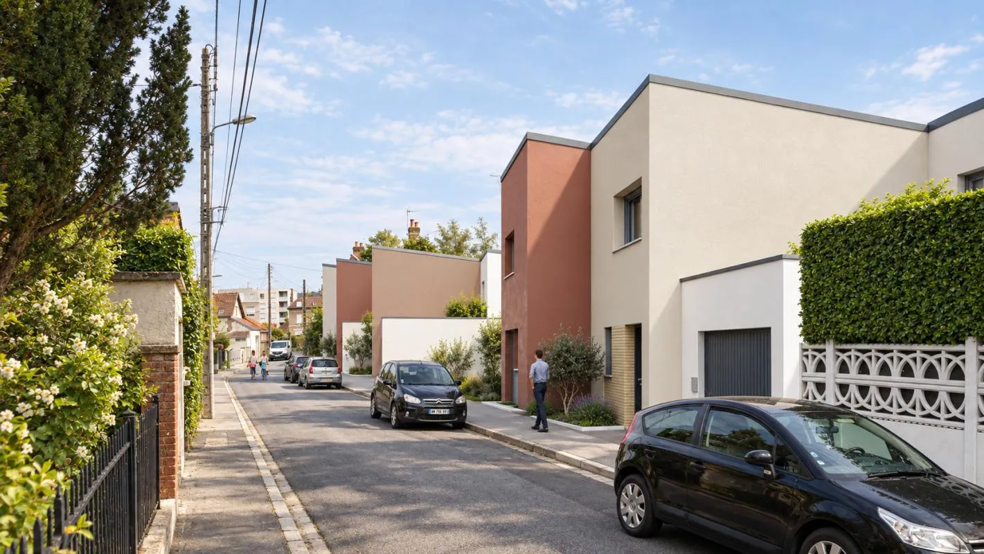 Maison T4 de 88 m² avec jardin et garage