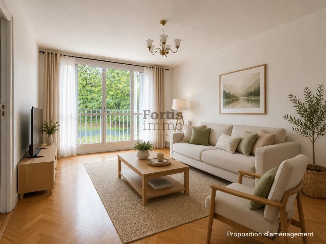 VITRY SUR SEINE - QUARTIER CENTRE VILLE - 4 PIECES - 70m2