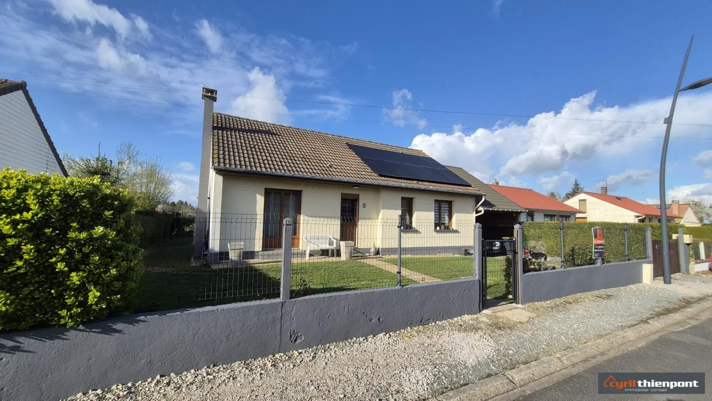 PAVILLON 125M² HABITABLE EN EXCELLENT ETAT - 4 CHAMBRES - JARDI