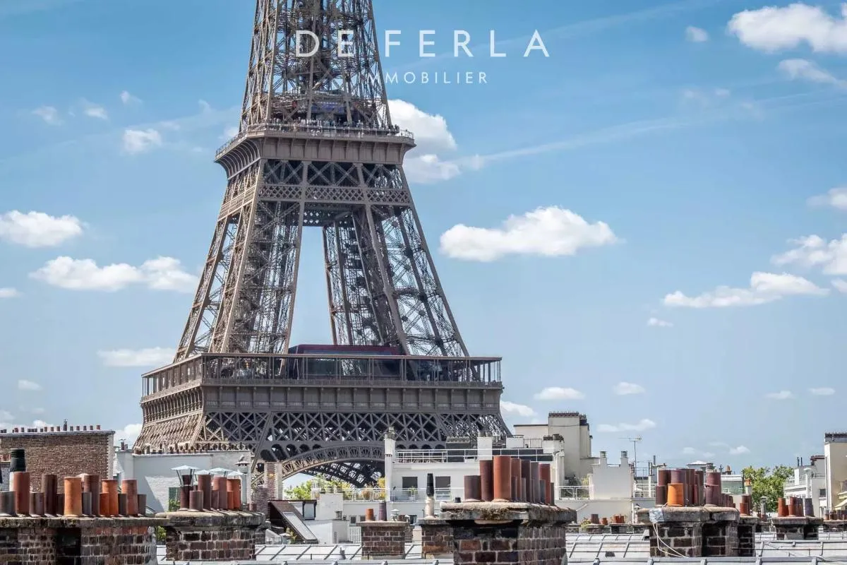Charmant 2 pièces avec vue sur la Tour Eiffel – Gros-Caillou