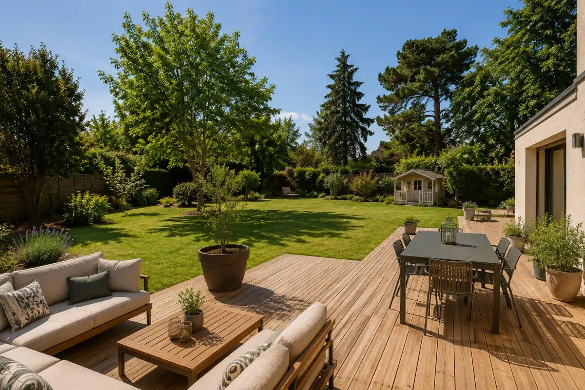 Maison en T4 avec JARDIN + Terrasse + PARKING proche GOLF BORDELAIS