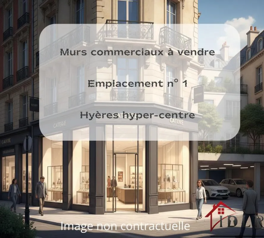 Local Commercial 551 m2 à Hyères - Coeur du Centre-Ville