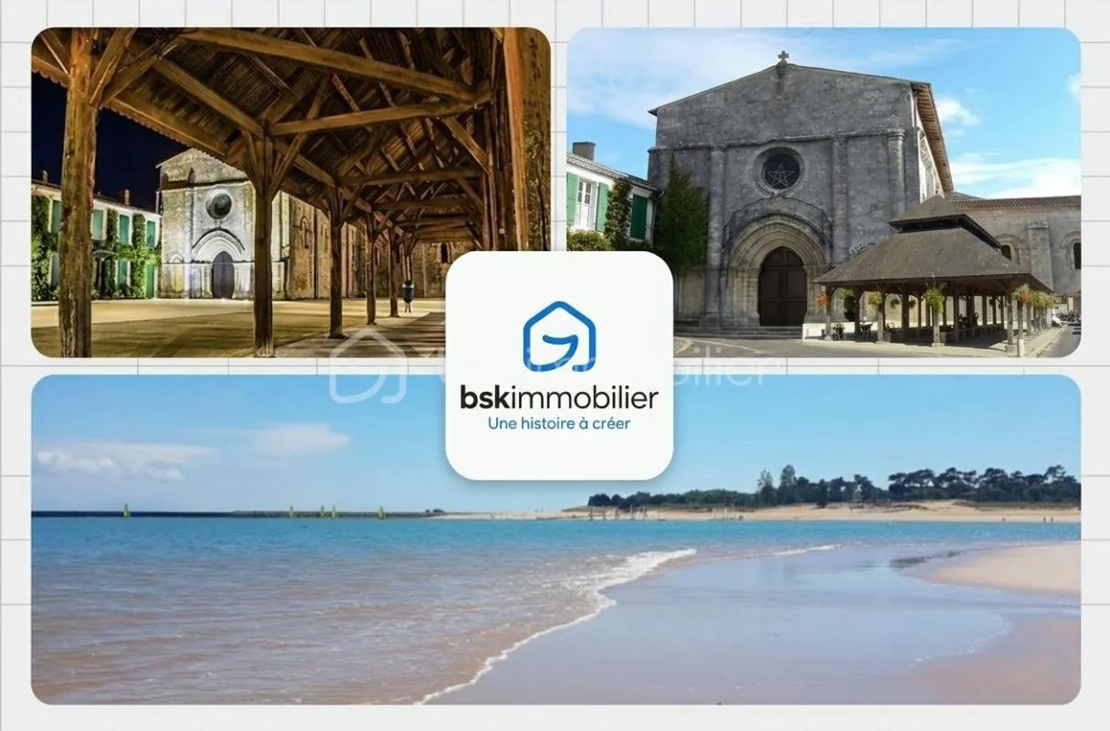Saint-Georges-d'Oléron – T3 duplex avec piscine au cœur du bourg