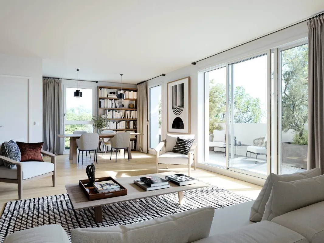 Superbe duplex avec extérieur au Plessis-Robinson / Volumes rares et lumineux