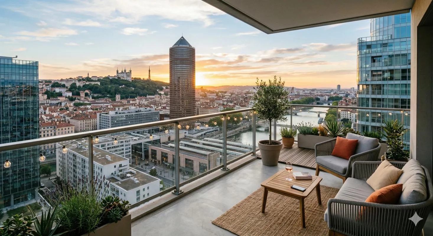 **EXPOSITION SUD - 43M2 DE TERRASSE - PARKING - 14ÈME ÉTAGE - BUANDERIE - APPARTEMENT 4 PIÈCES INCROYABLE