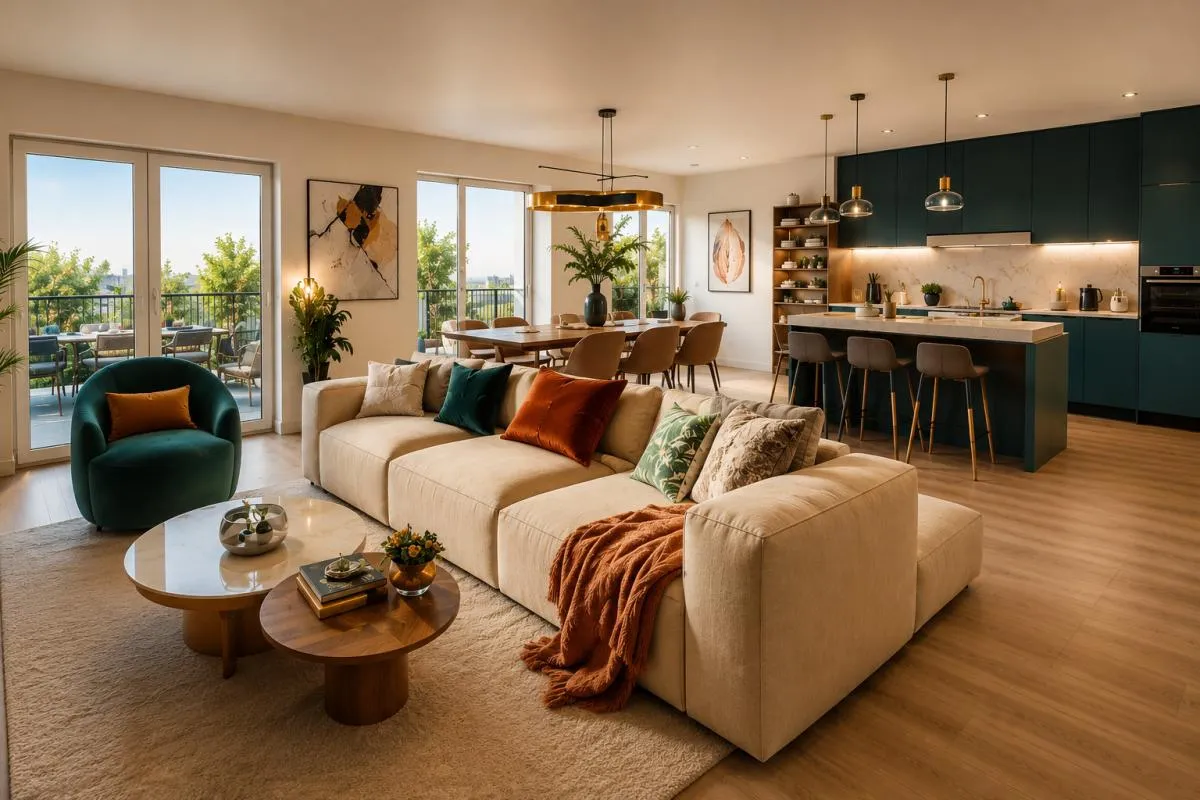 T4 AVEC SUITE PARENTALE + BALCON + PARKING