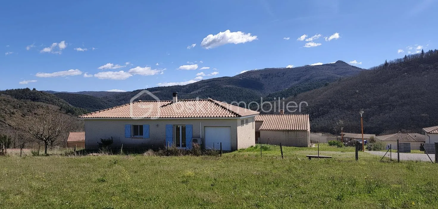 VILLA 83M² - TERRAIN 600m² - VUE IMPRENABLE
