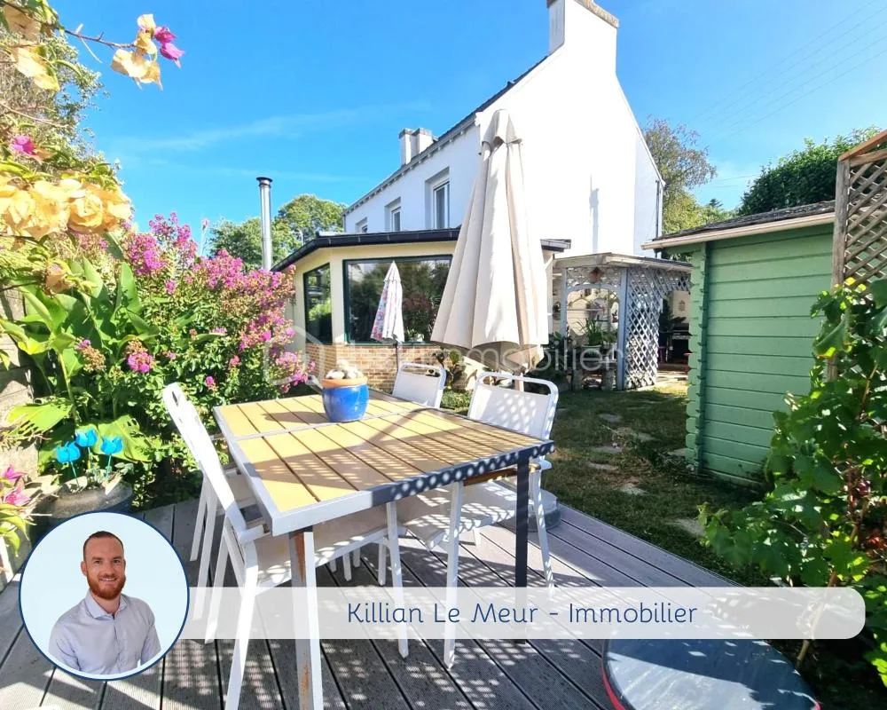 Pont-l’Abbé – Maison non mitoyenne avec jardin et garage