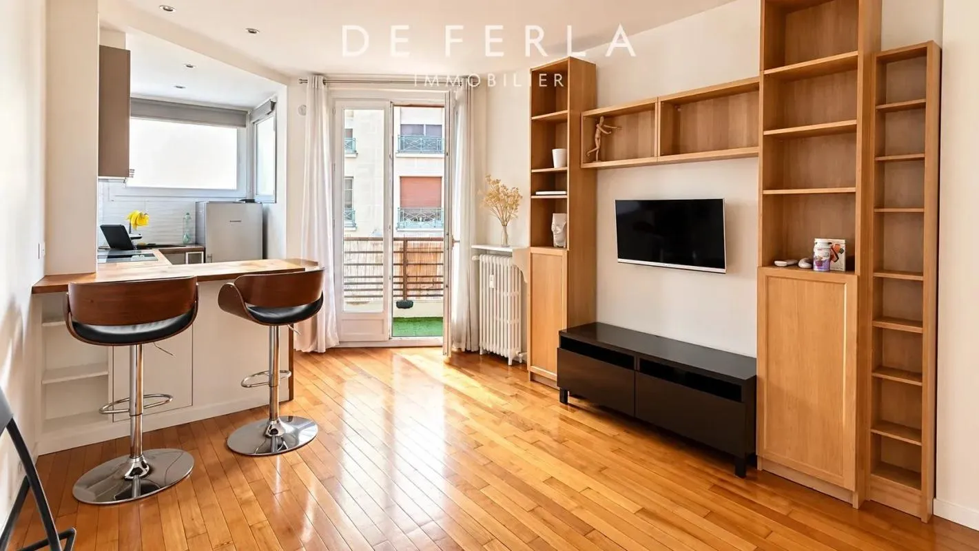Charmant appartement 2 pièces proche Montparnasse Paris 15ème