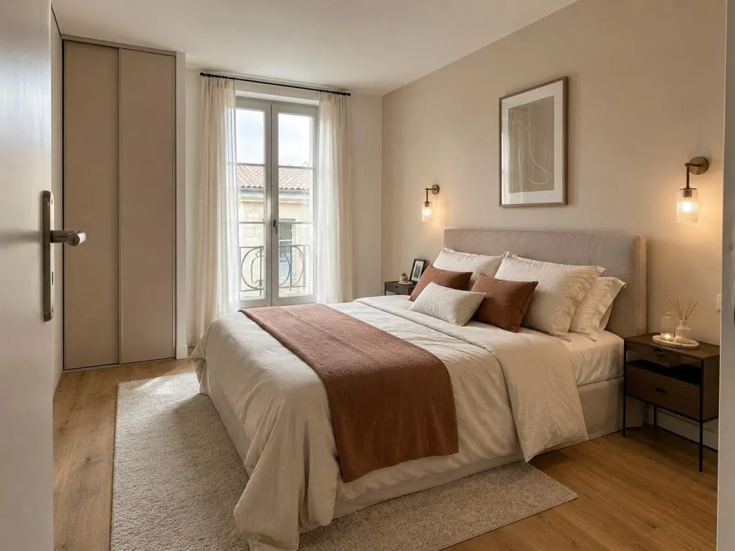 T3 AVEC BALCON AUX COEUR DES CHARTRONS