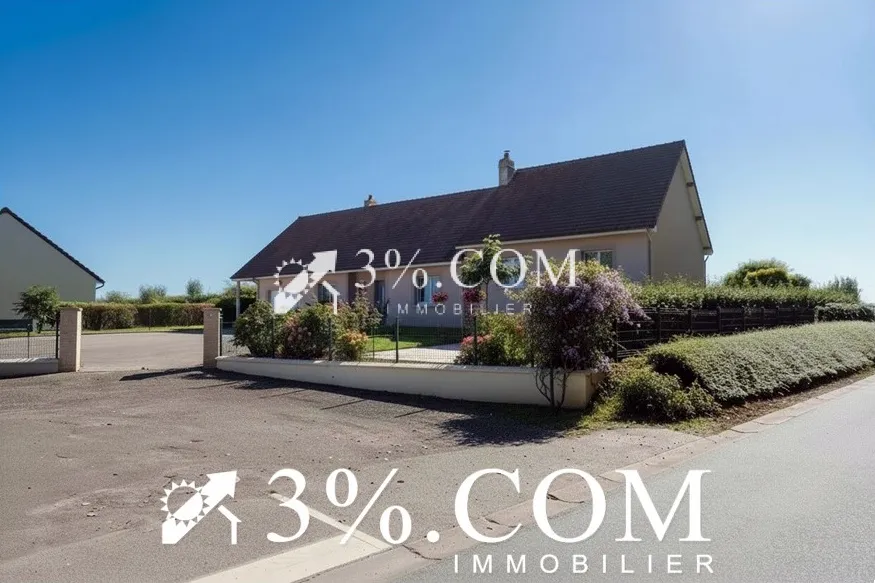 Maison contemporaine de plain-pied