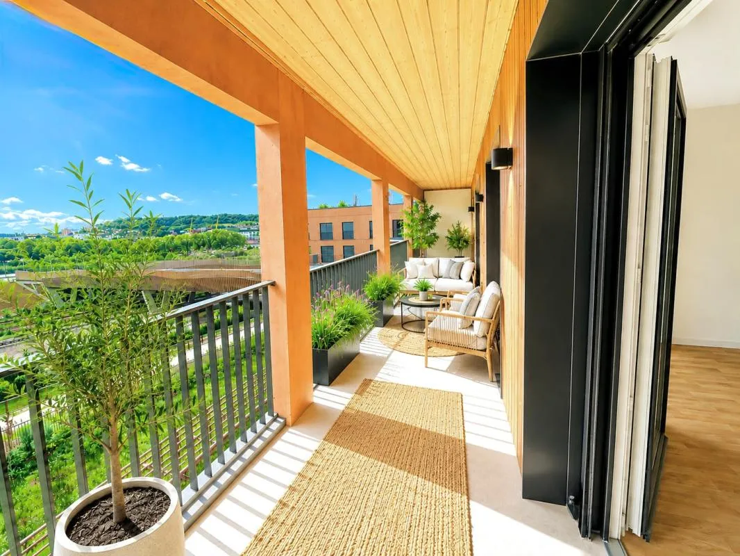 T3 Rouen de 58 m² avec Loggia