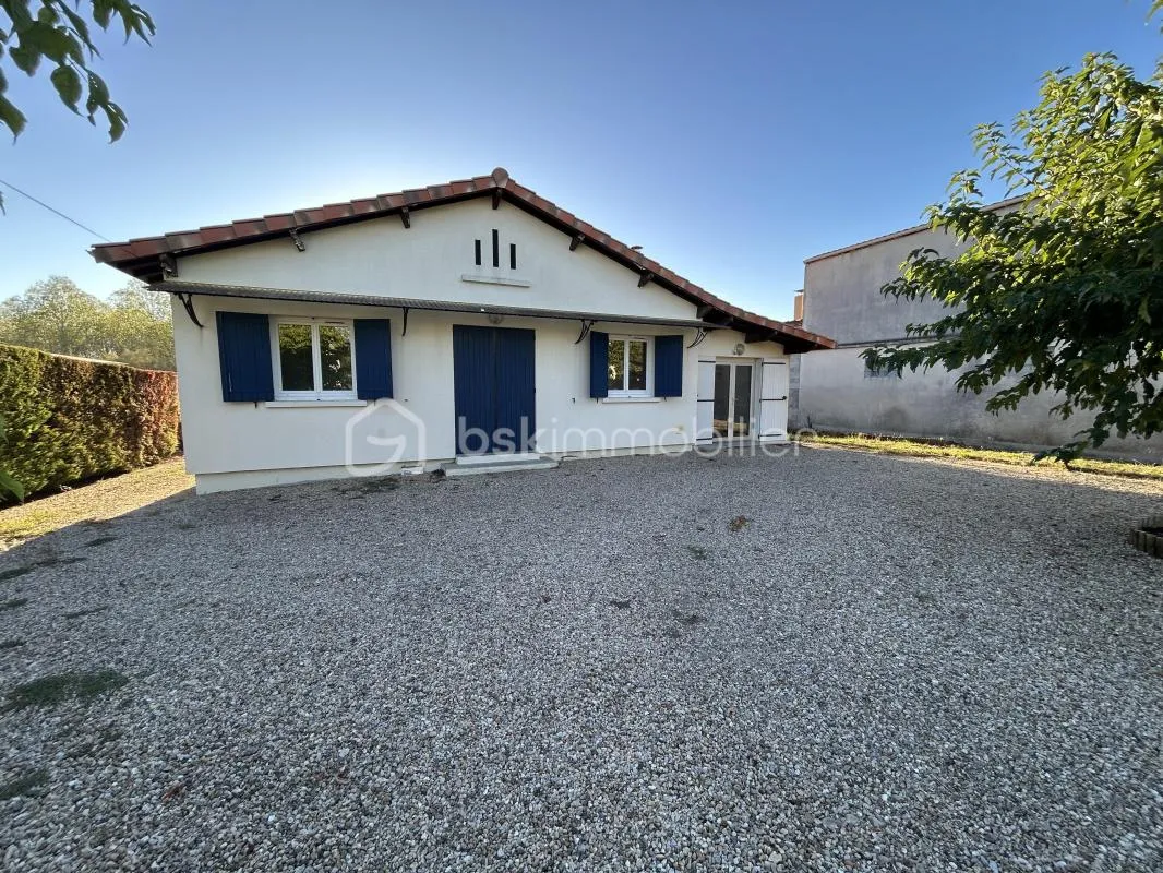Maison 3 pièces avec possibilté d'agrandir sur terrain de 1192m2