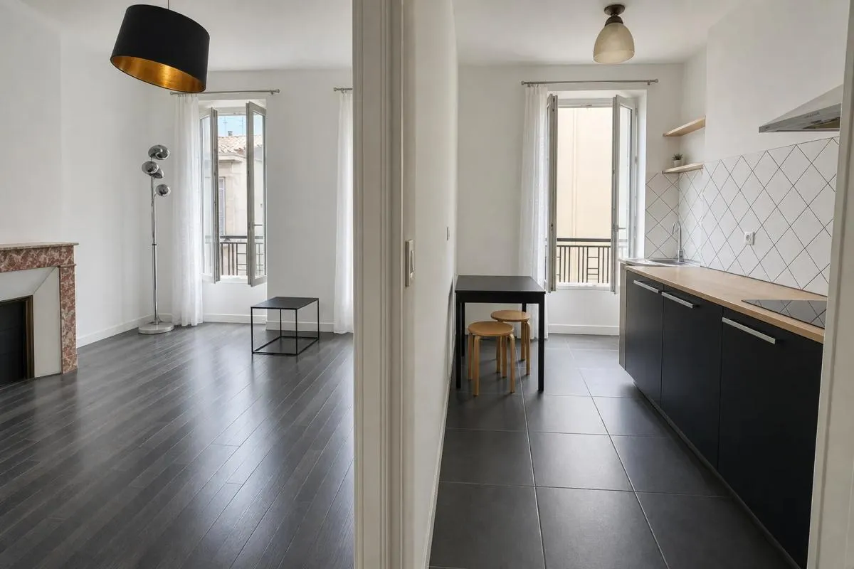 Appartement de 3 pièces de 49 m² à Marseille