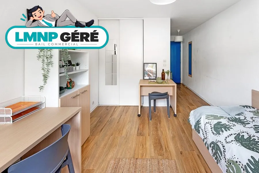 Studio étudiant – investissement LMNP géré – idéal investisseur