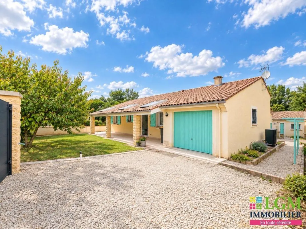 Rabastens, maison de plain-pied sur terrain clôturé de 800 m²