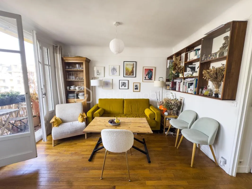 ✨ A VENDRE : Charenton-le-Pont – 3 pièces lumineux avec balcon, à 3 minutes du Métro