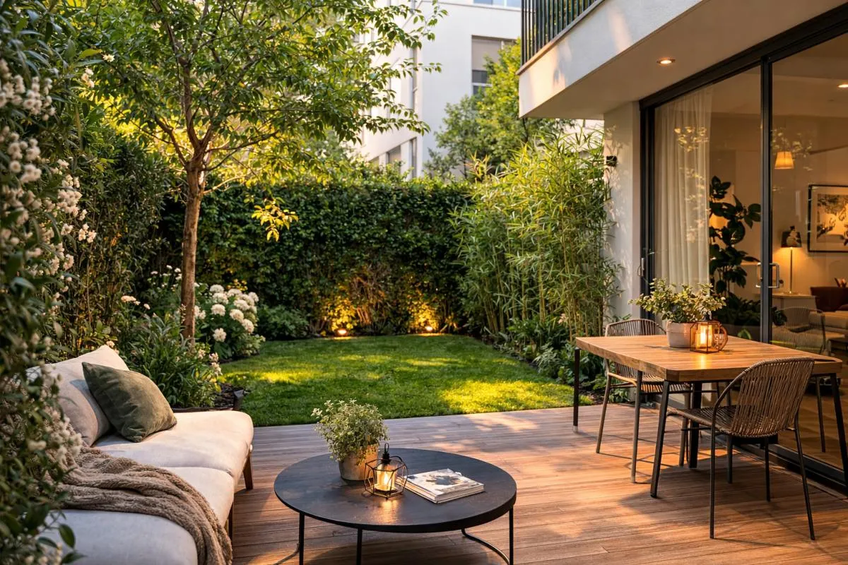 - T2 avec TERRASSE et JARDIN PRIVATIF, proche TRANSPORTS -