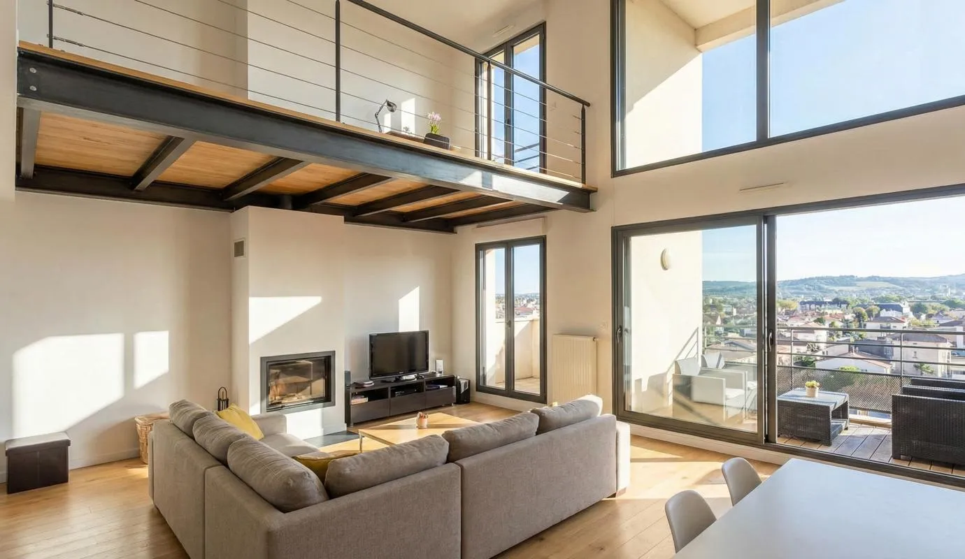 Magnifique Appartement 3P avec salon cathédrale - Bordeaux Sud