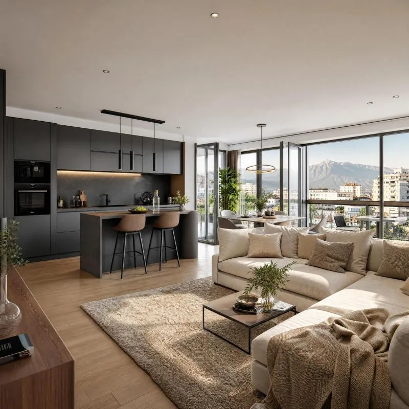 Appartement T2 avec balcon à Grenoble Libération