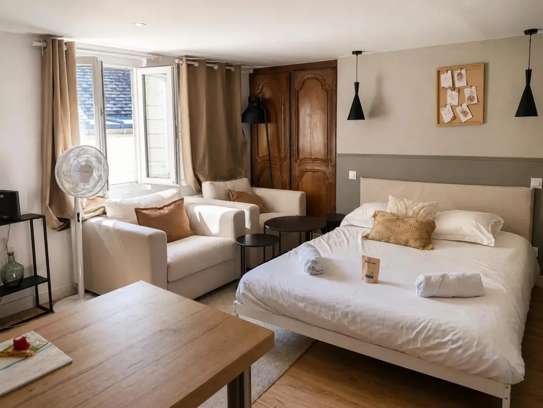 Studio de 42 m² situé à Rouen centre proche hôtel de ville