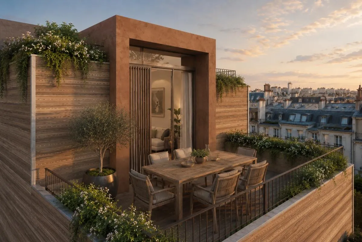 DUPLEX 5 PIECES EN DERNIER ETAGE