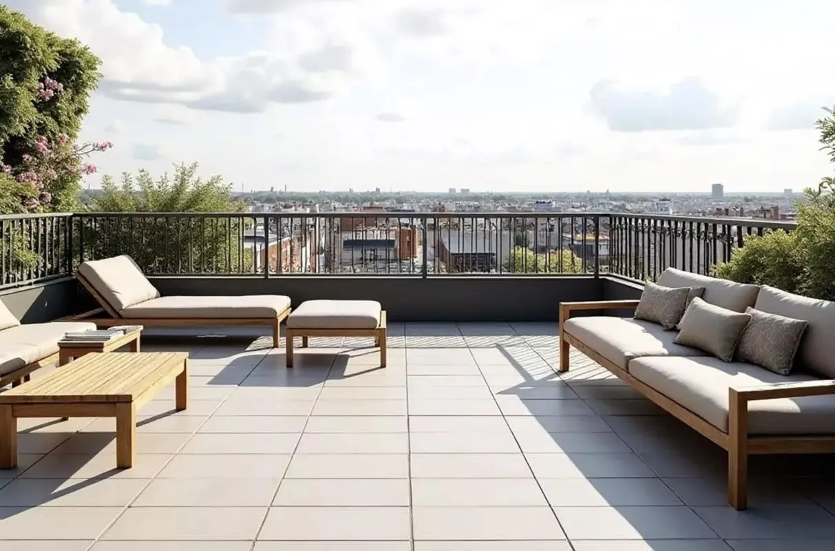 5 PIECES LUMINEUX EN DUPLEX AVEC TERRASSES