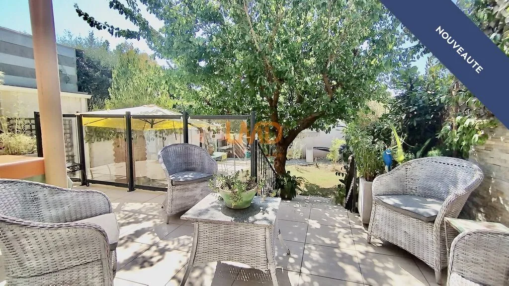 Maison 3 chambres, jardin, terrasse, garage, suite parentale