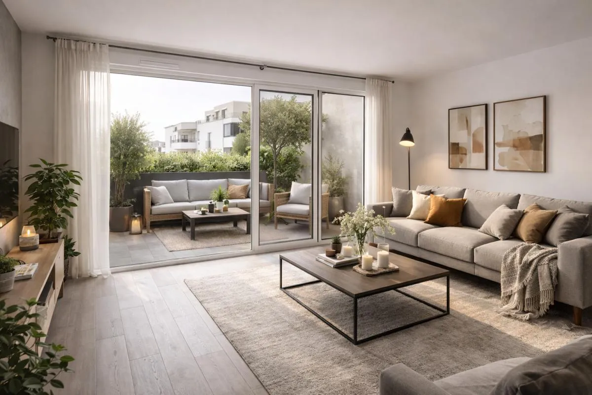 Superbe 4 pièces en dernier étage avec terrasse – Thiais / Quartier Grands Champs – proche ligne 14