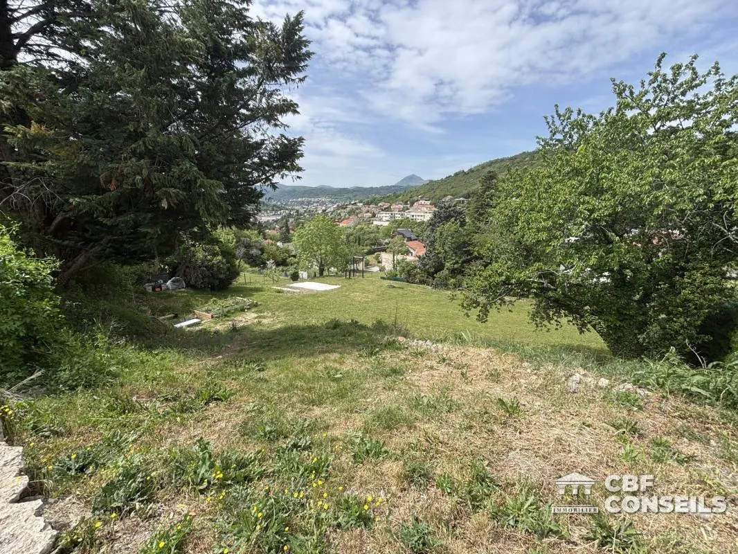Terrain constructible vue panoramique