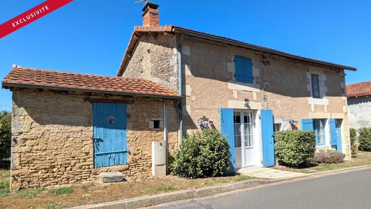 Charmante propriété avec terrain et vue - Payroux