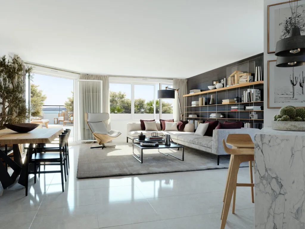 Appartement de type 4 d'exception en toit terrasse - Marseille 8ème